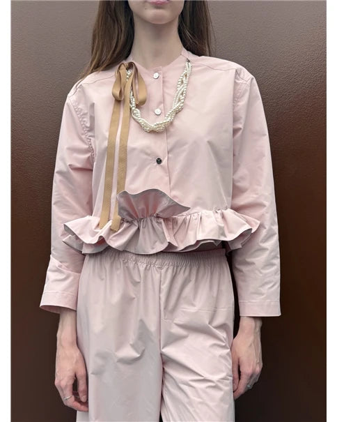 JACKET (PINK) MILKWHITE