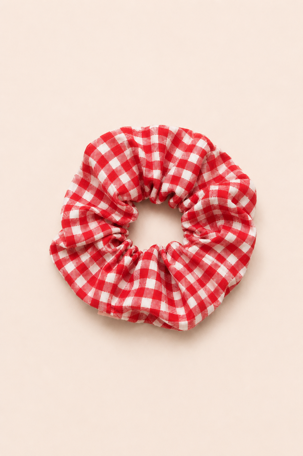 SCRUNCHIES (RED/CHECKERED) MAMOUSH