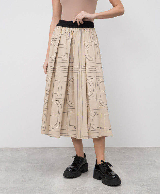 ΒΑΜΒΑΚΕΡΗ ΦΟΥΣΤΑ ΜΕ ΛΟΓΟΤΥΠΟ OVAL T TWINSET