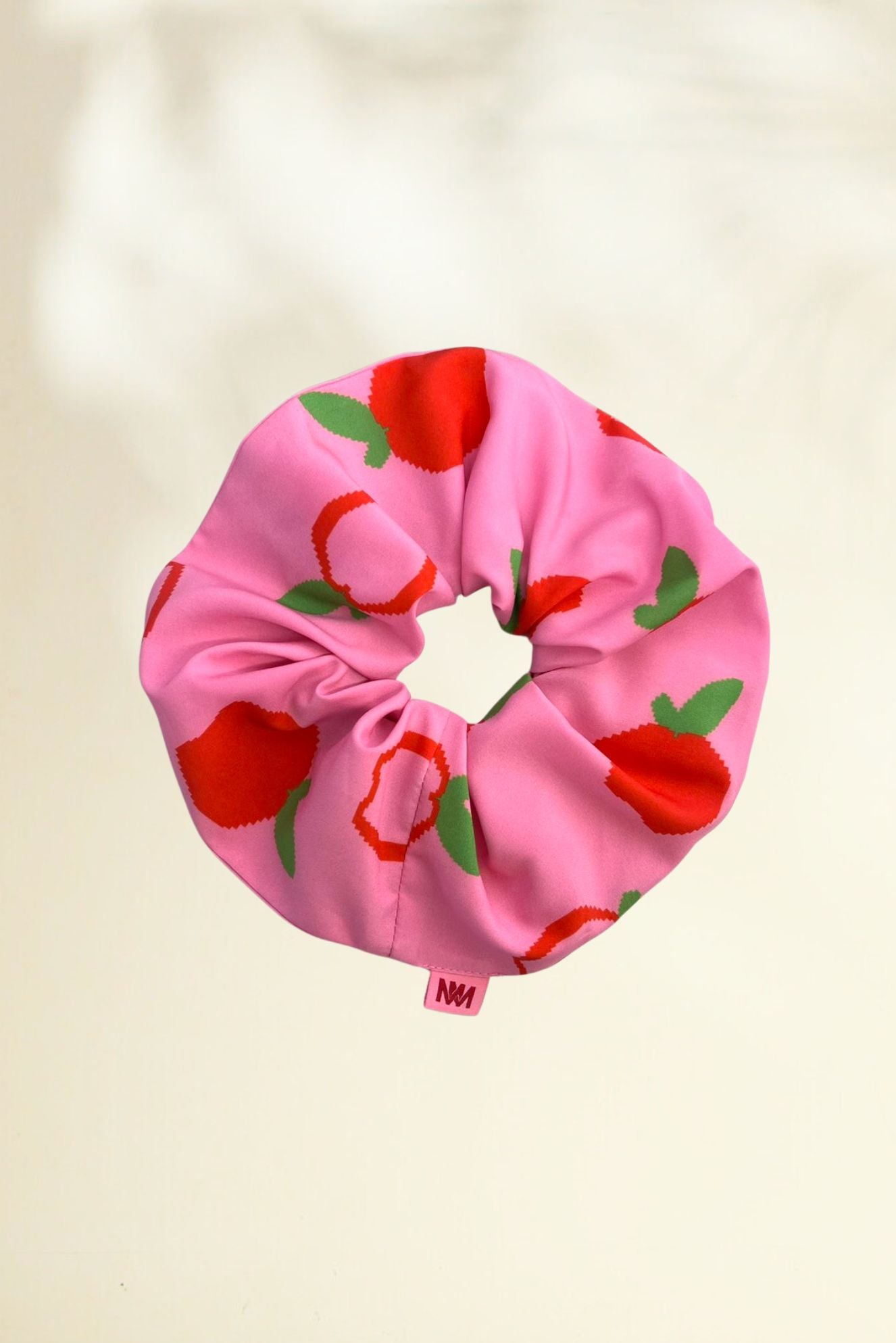 SCRUNCHIES (PINK/APPLES) MAMOUSH