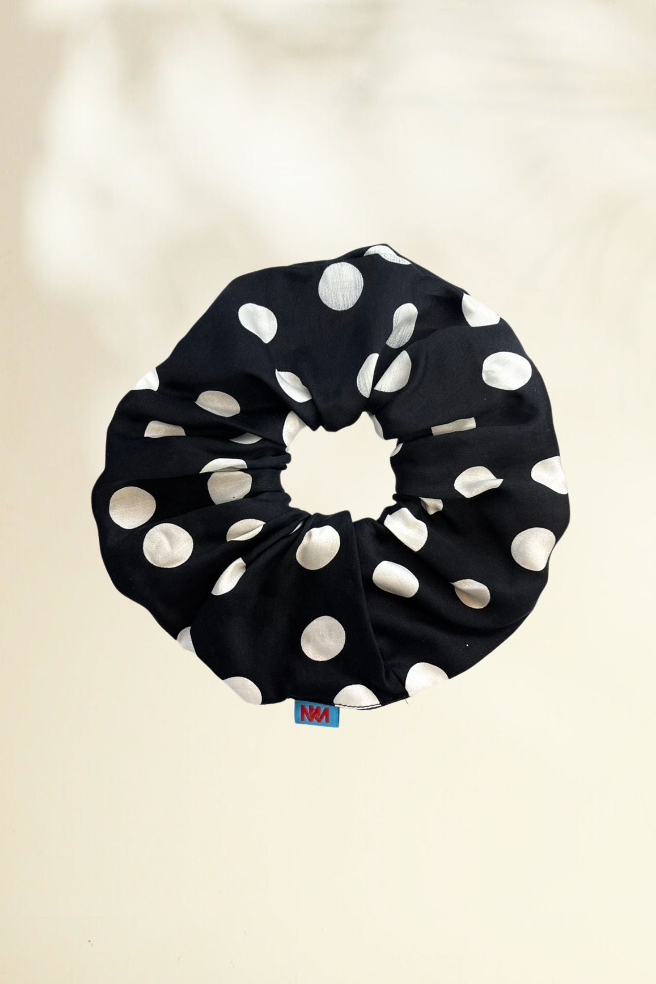 SCRUNCHIES (BLACK POLKA DOT) MAMOUSH