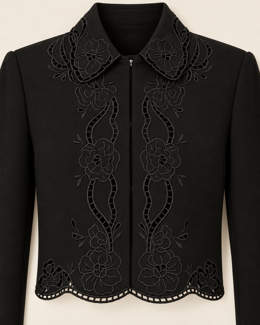 ΚΟΝΤΟ ΣΑΚΑΚΙ ΜΕ BRODERIE ΚΕΝΤΗΜΑ TWINSET