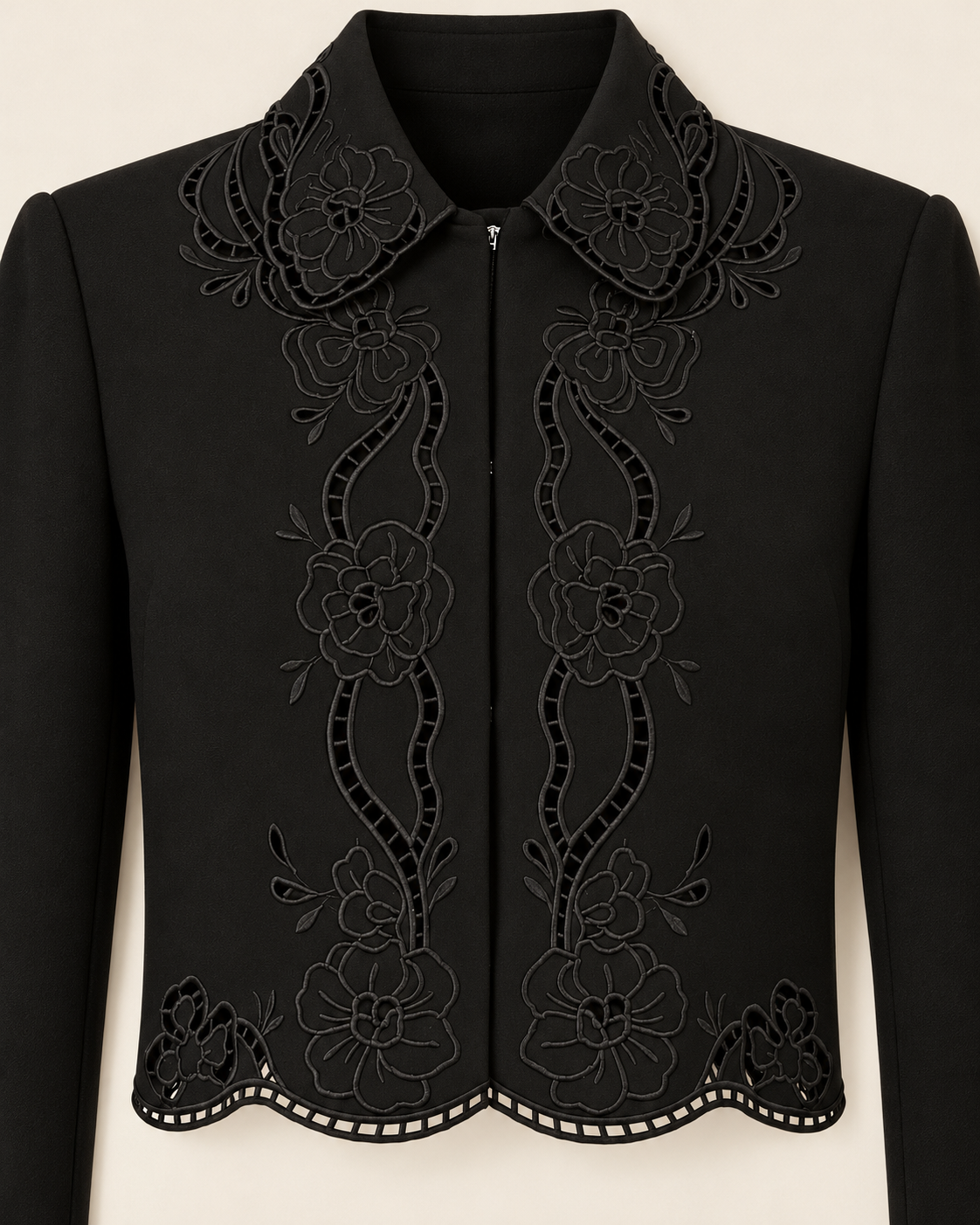 ΚΟΝΤΟ ΣΑΚΑΚΙ ΜΕ BRODERIE ΚΕΝΤΗΜΑ TWINSET