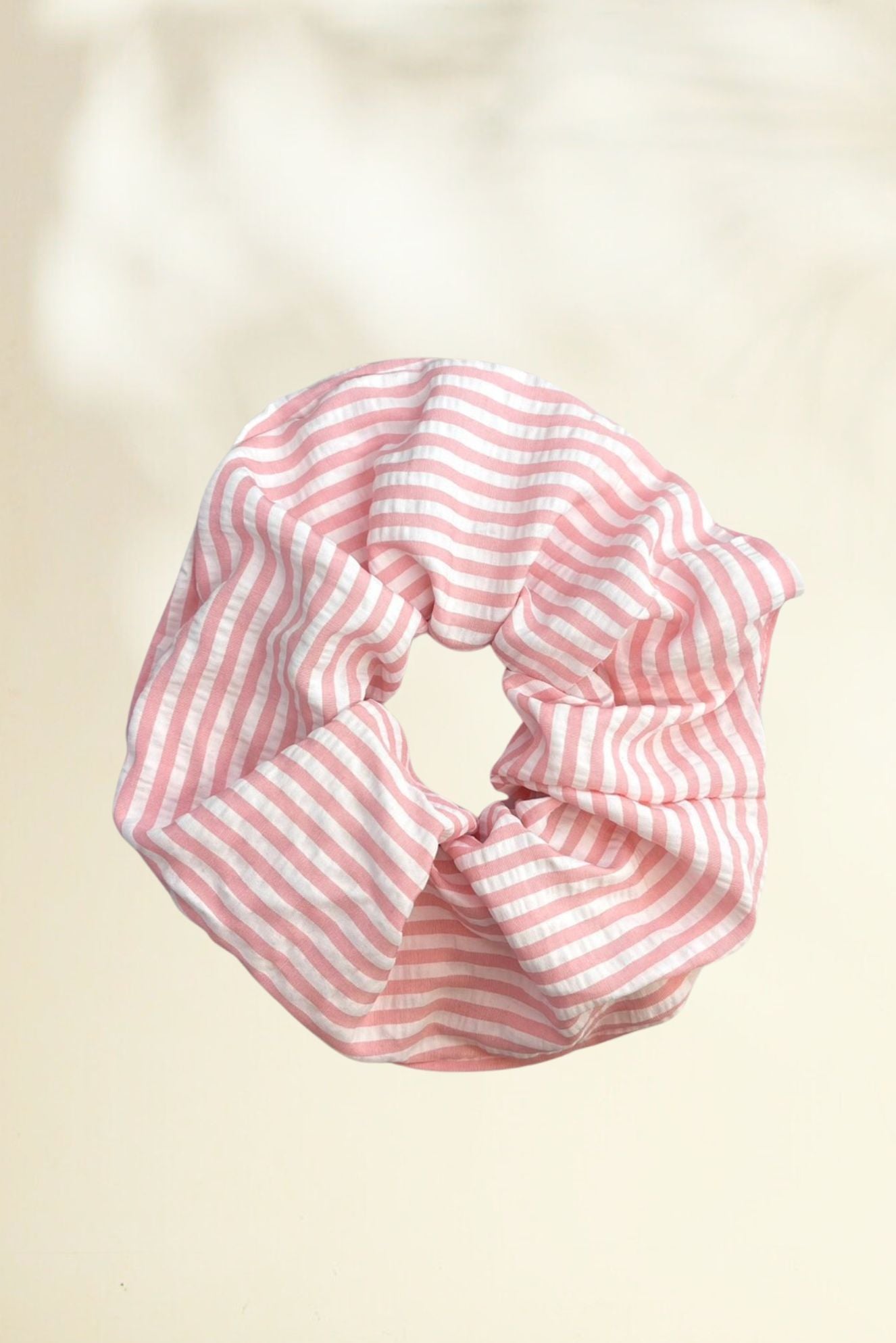 SCRUNCHIES (PINK STRIPES) MAMOUSH