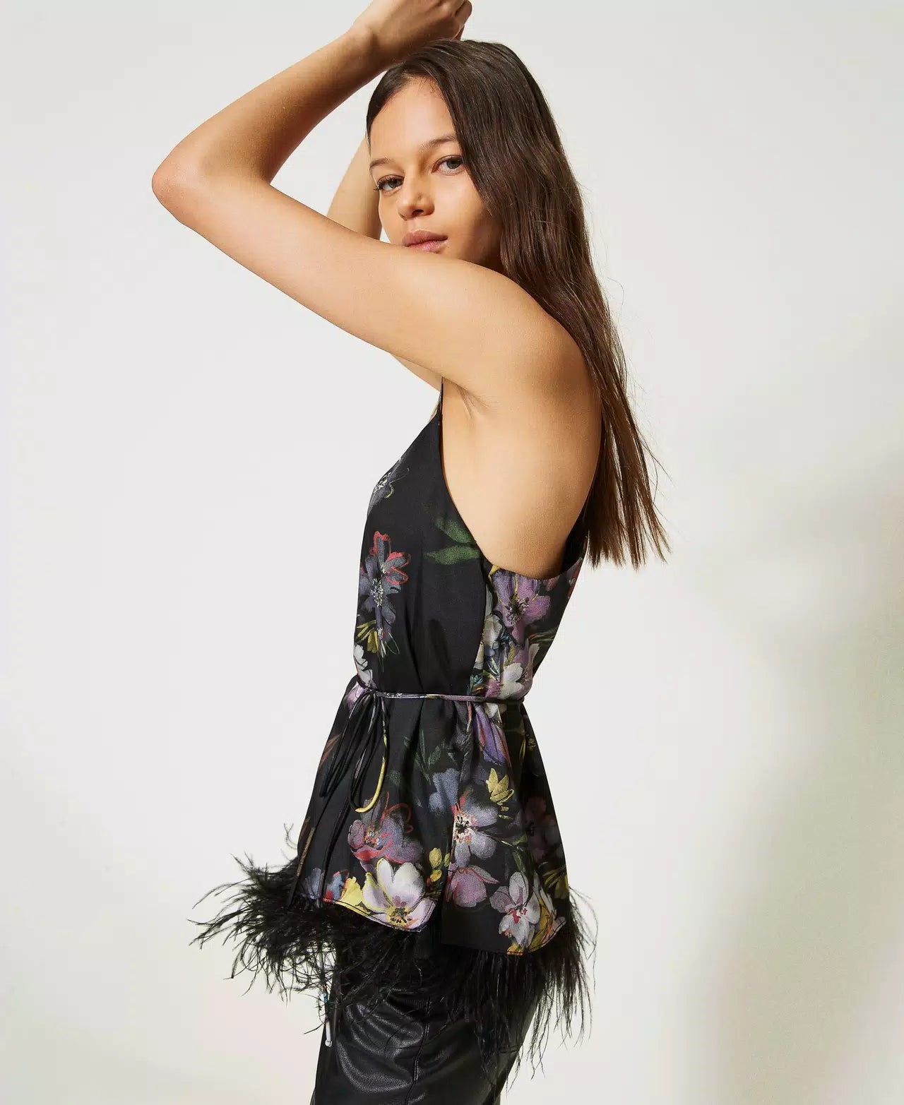 ΦΛΟΡΑΛ ΜΠΛΟΥΖΑ TWINSET