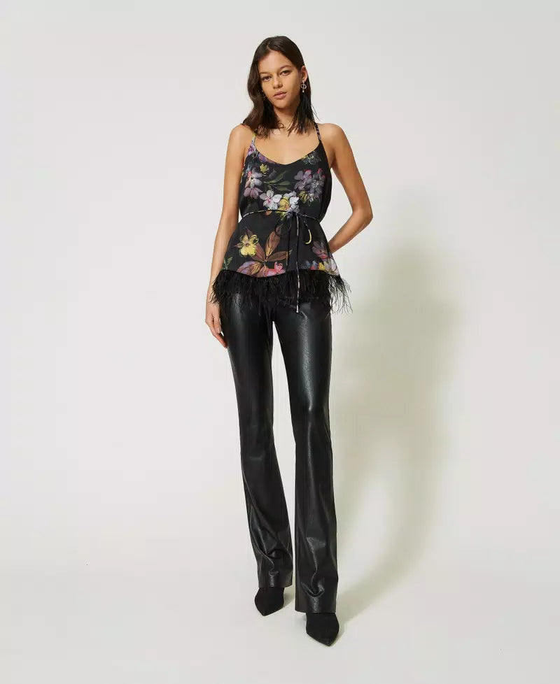 ΦΛΟΡΑΛ ΜΠΛΟΥΖΑ TWINSET