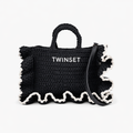 ΜΑΚΡΑΜΕ ΤΣΑΝΤΑ ΩΜΟΥ ΜΕ ΒΟΛΑΝ TWINSET