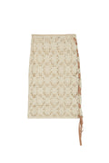MIDI CROCHET ΦΟΥΣΤΑ MILKWHITE