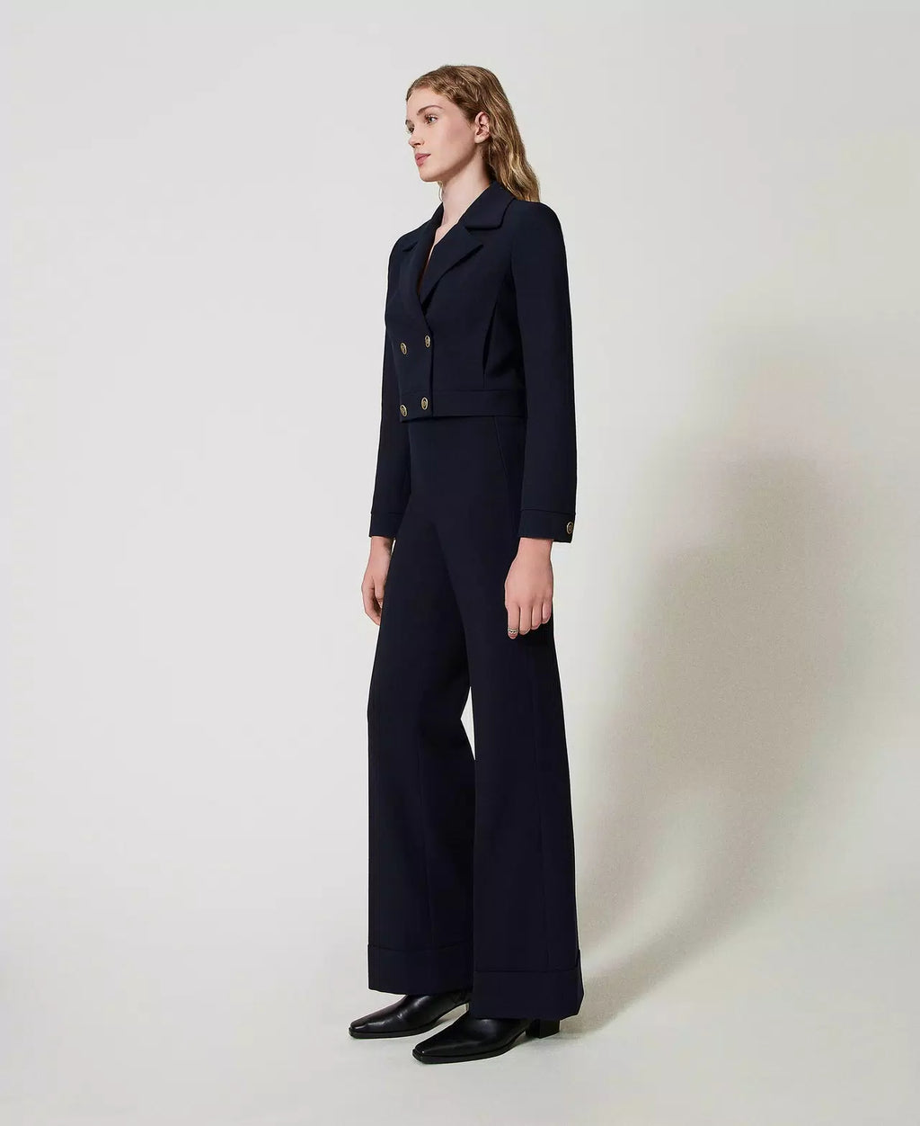 ΨΗΛΟΜΕΣΟ ΠΑΝΤΕΛΟΝΙ ΚΡΕΠ CADY TWINSET