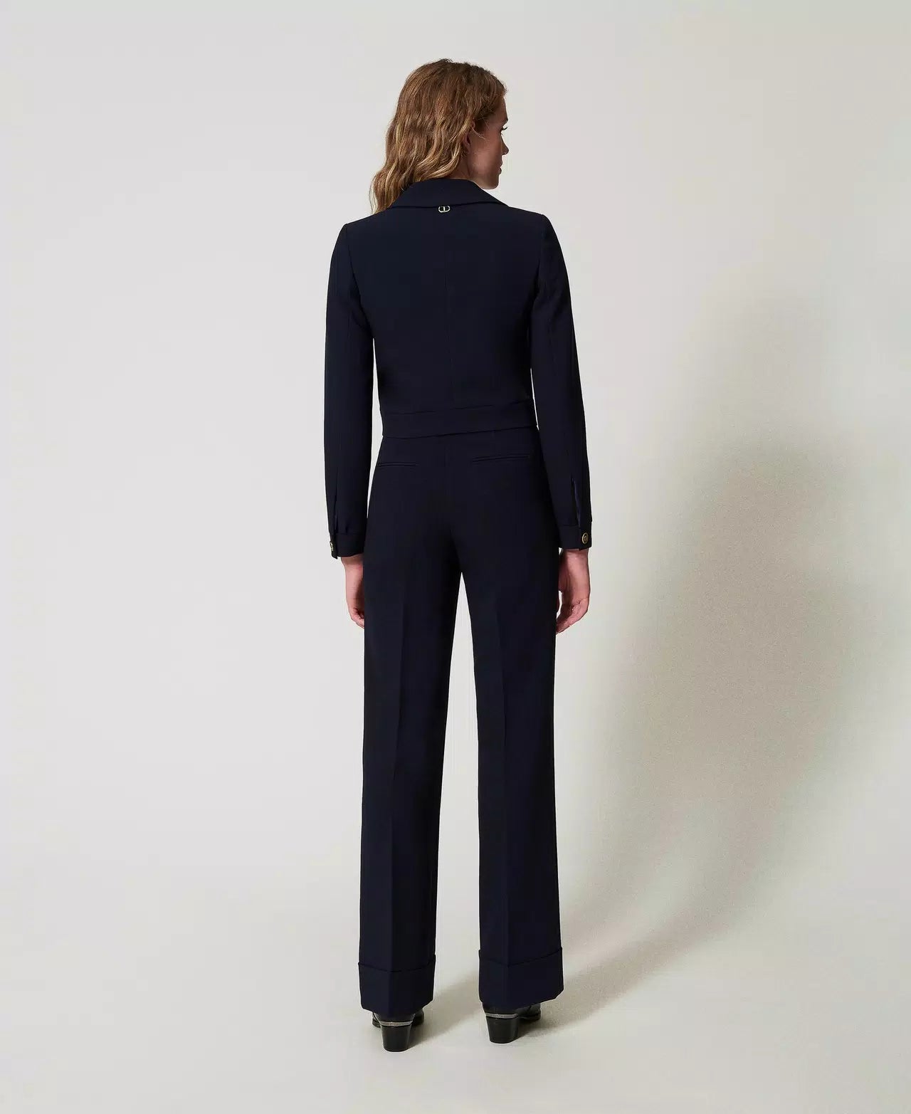 ΨΗΛΟΜΕΣΟ ΠΑΝΤΕΛΟΝΙ ΚΡΕΠ CADY TWINSET