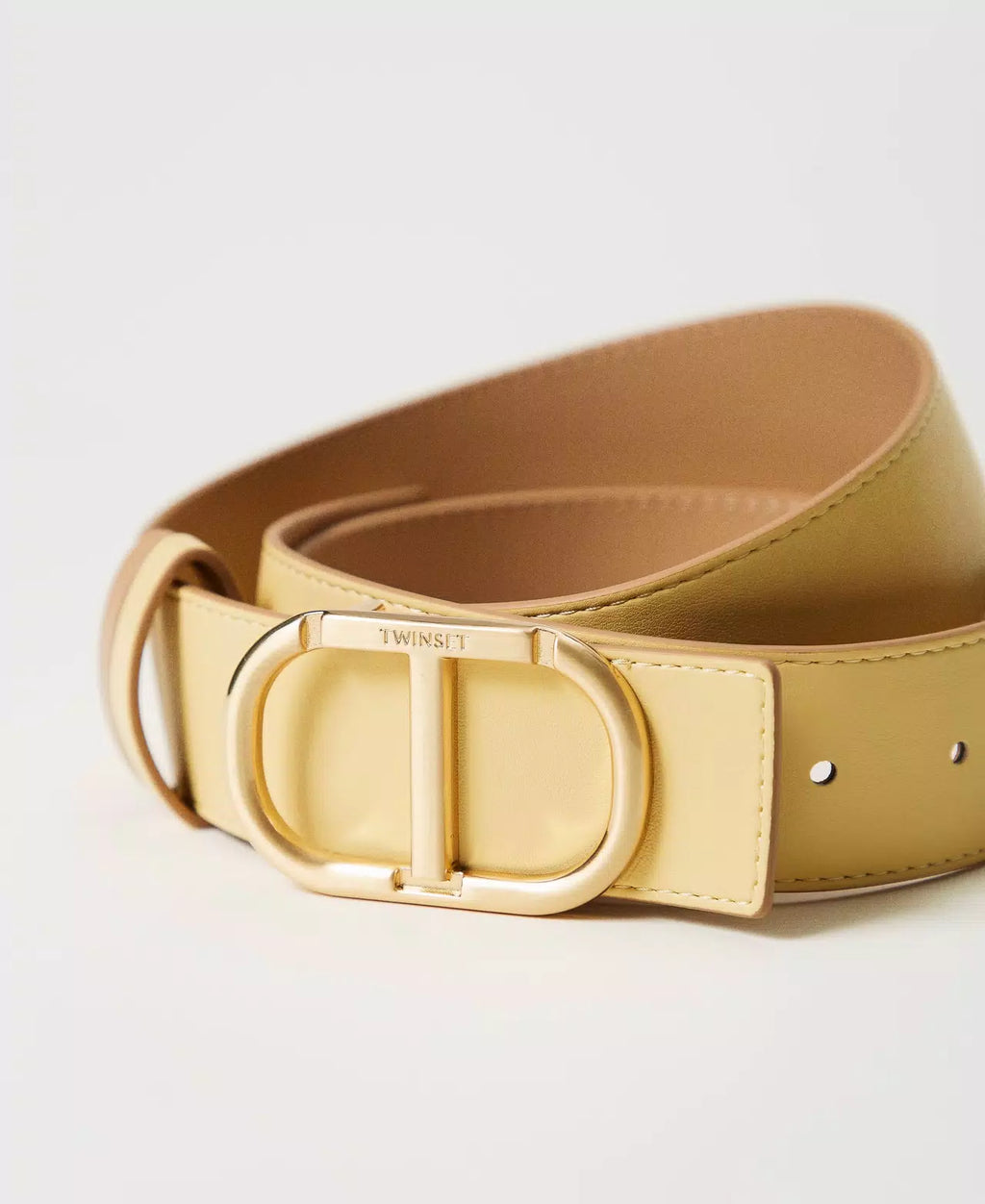 ΔΙΧΡΩΜΗ ΖΩΝΗ ΜΕ ΛΟΓΟΤΥΠΟ TWINSET