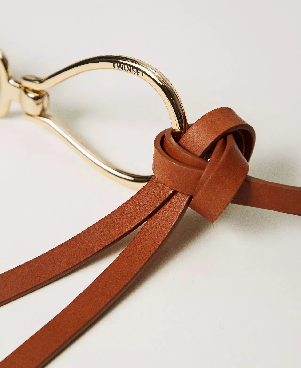 ΔΕΡΜΑΤΙΝΗ ΖΩΝΗ ΜΕ ΛΟΓΟΤΥΠΟ TWINSET