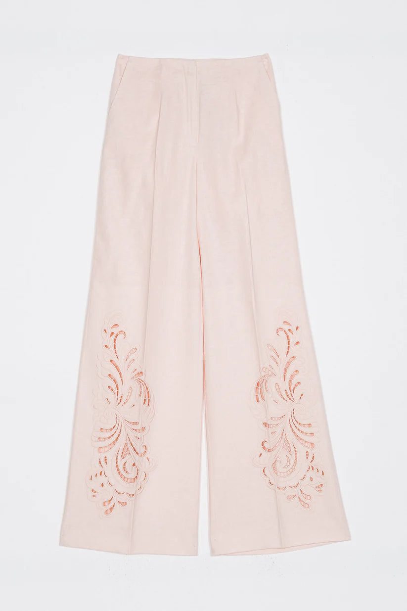 ΛΙΝΟ ΠΑΝΤΕΛΟΝΙ ΜΕ ΚΕΝΤΗΜΑ TWINSET