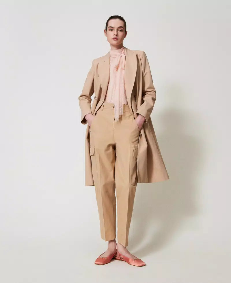 ΠΑΝΤΕΛΟΝΙ CARGO GABARDINE TWINSET