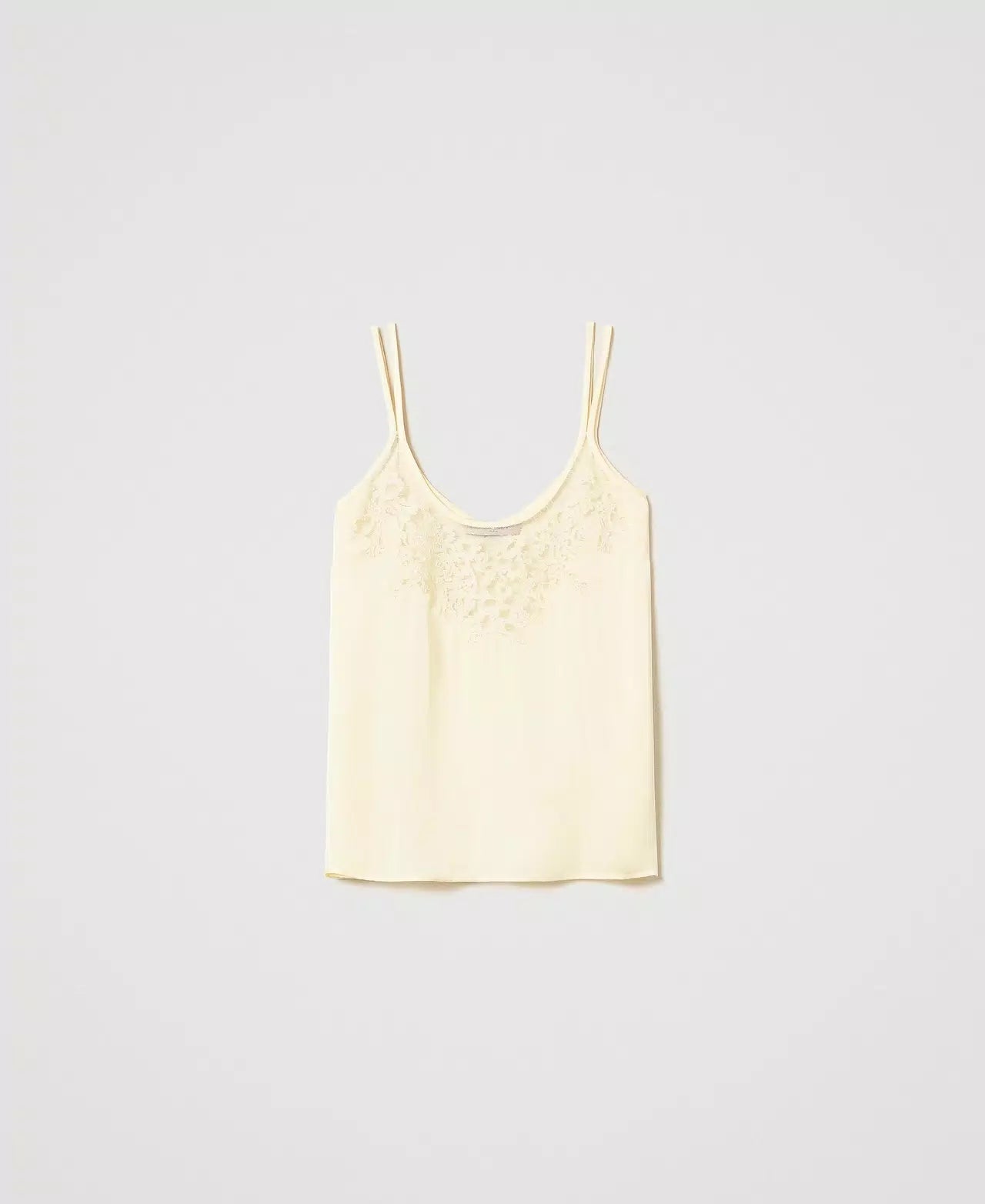 ΣΑΤΕΝ ΤΟΠ ΜΕ ΚΕΝΤΗΜΑ TWINSET