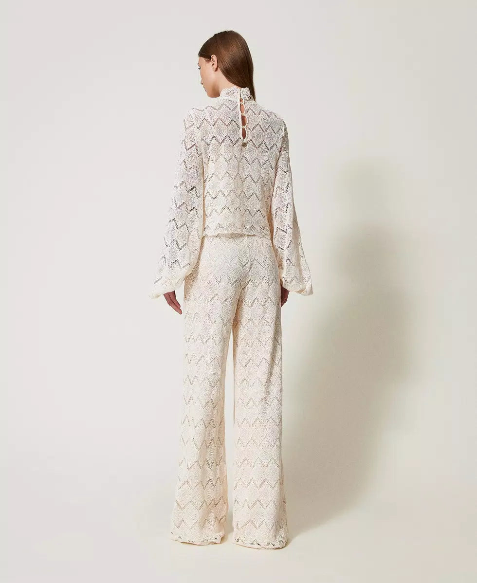 ΦΑΡΔΥ ΠΑΝΤΕΛΟΝΙ ΣΕ ΜΑΚΡΑΜΕ ΔΑΝΤΕΛΑ TWINSET