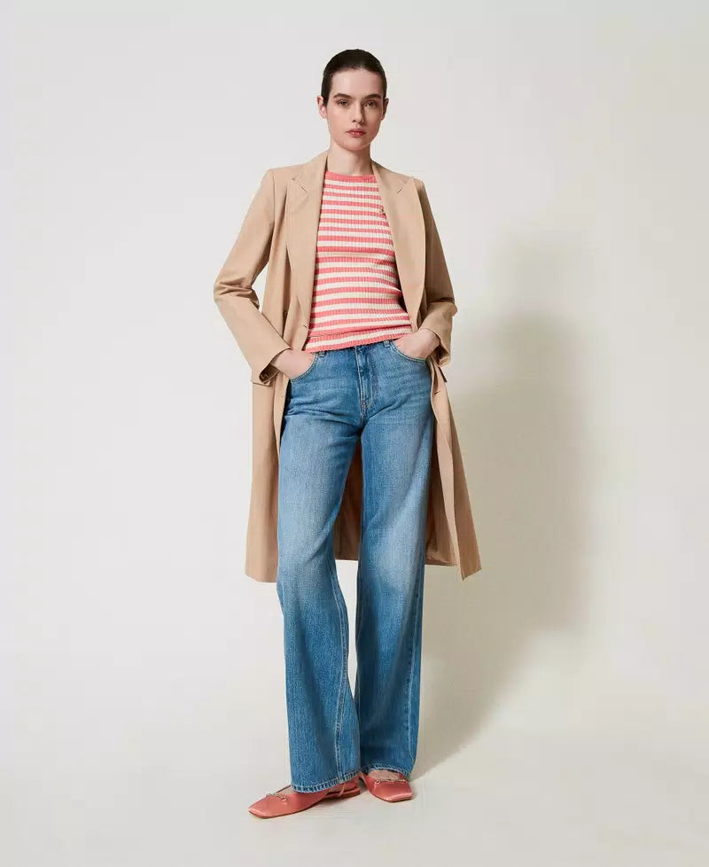 ΤΖΙΝ ΣΕ ΙΣΙΑ ΓΡΑΜΜΗ ΜΕ ΠΕΝΤΕ ΤΣΕΠΕΣ TWINSET