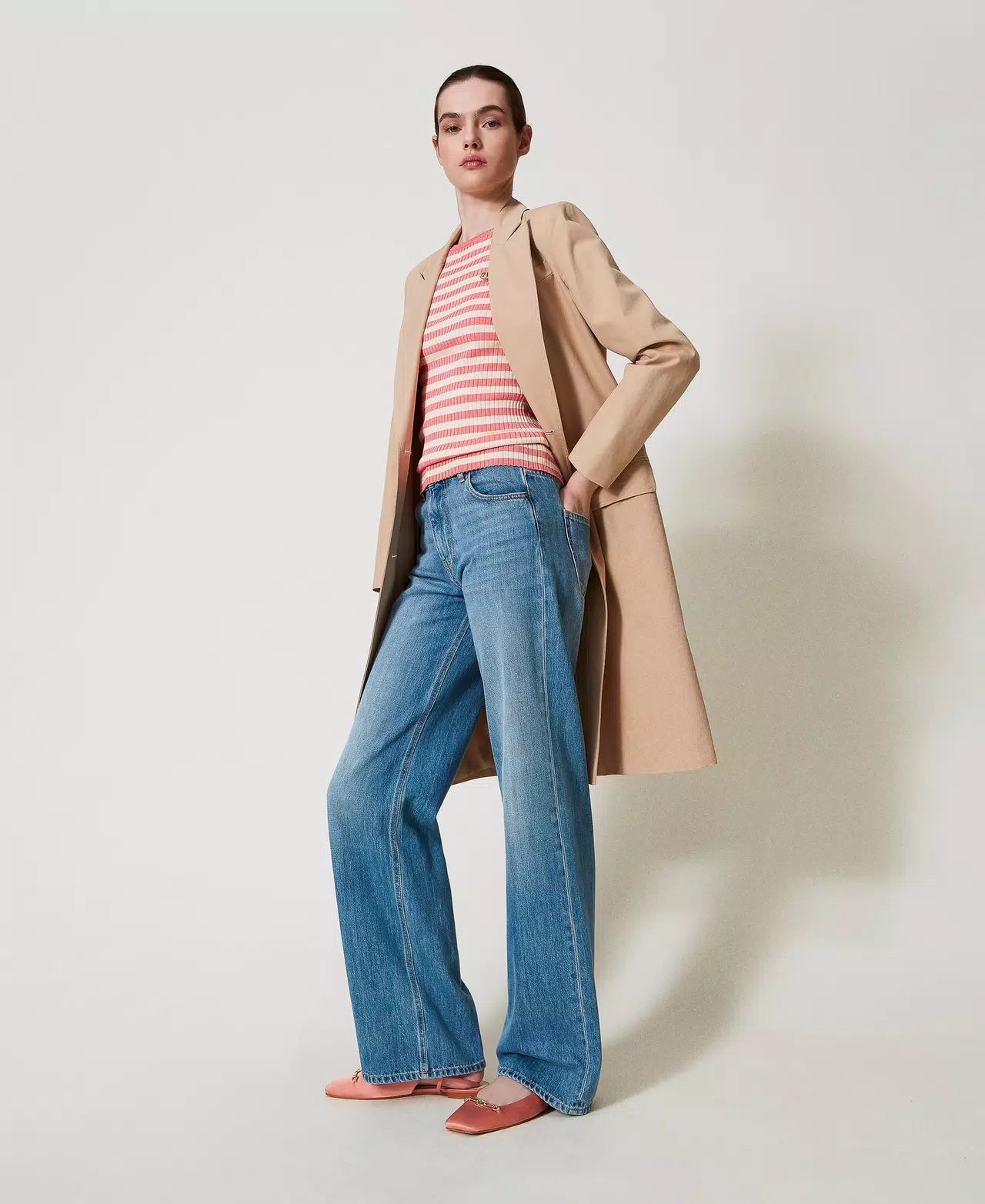 ΤΖΙΝ ΣΕ ΙΣΙΑ ΓΡΑΜΜΗ ΜΕ ΠΕΝΤΕ ΤΣΕΠΕΣ TWINSET