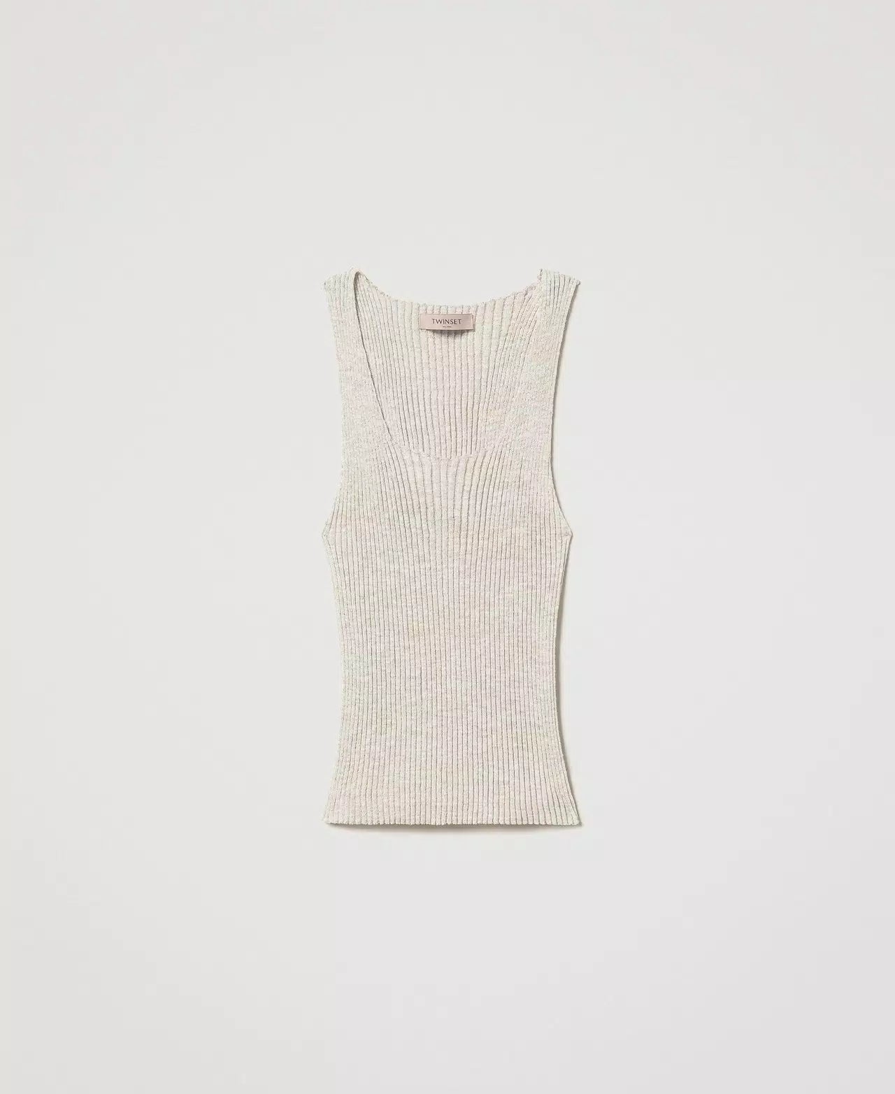 ΠΛΕΚΤΗ ΜΠΛΟΥΖΑ ΜΕ ΛΟΥΡΕΞ TWINSET