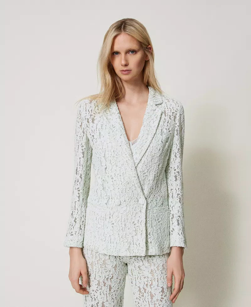 ΣΑΚΑΚΙ ΔΑΝΤΕΛΕΝΙΟ ΜΑΚΡΑΜΕ TWINSET