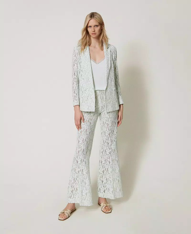 ΣΑΚΑΚΙ ΔΑΝΤΕΛΕΝΙΟ ΜΑΚΡΑΜΕ TWINSET