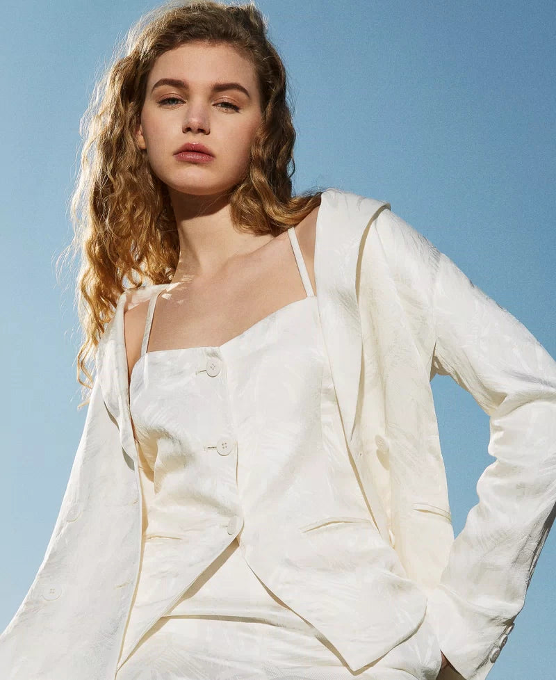 ΕΦΑΡΜΟΣΤΟ ΖΑΚΑΡ TOP ΣΑΤΕΝ TWINSET