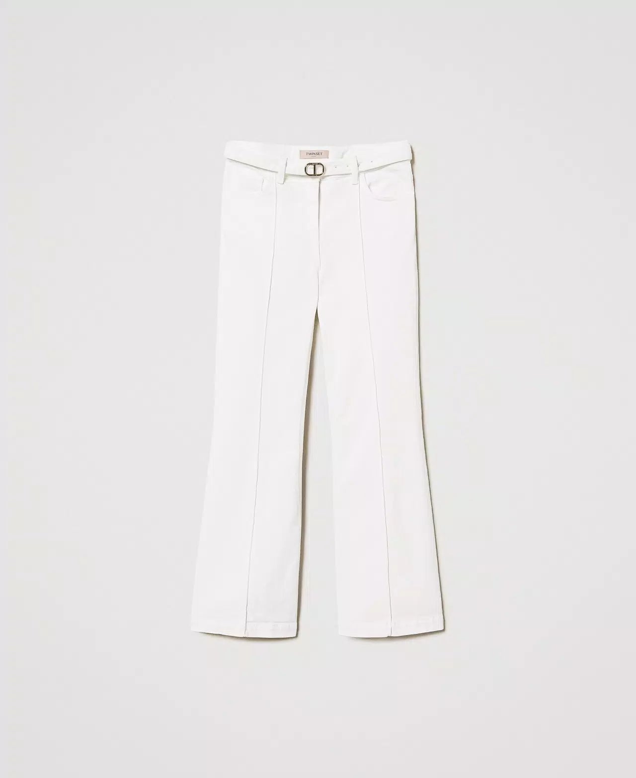 CROPPED ΤΖΙΝ ΜΕ ΖΩΝΗ TWINSET