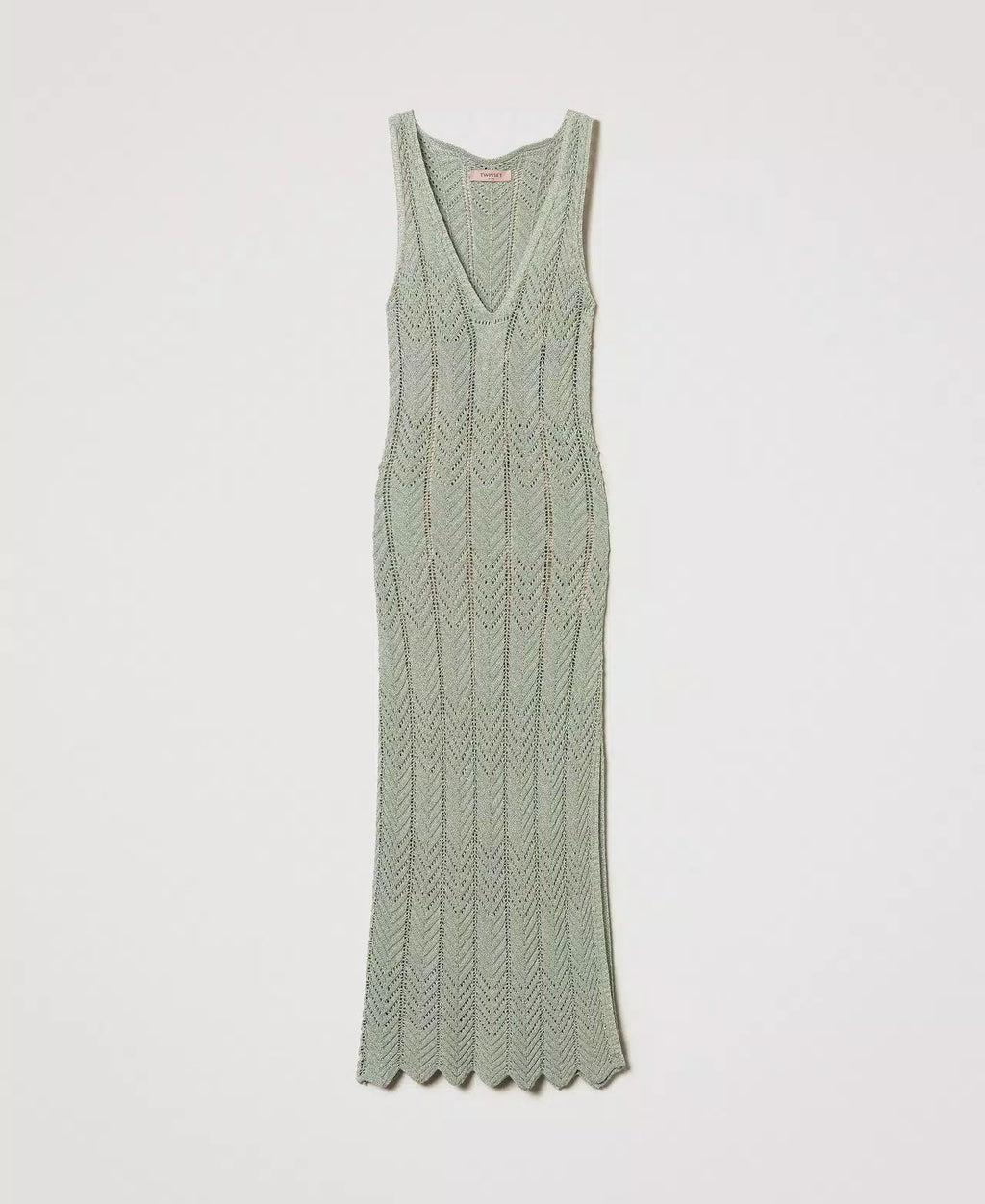 ΦΟΡΕΜΑ LONGUETTE ΠΛΕΚΤΟ ΜΕ LUREX TWINSET