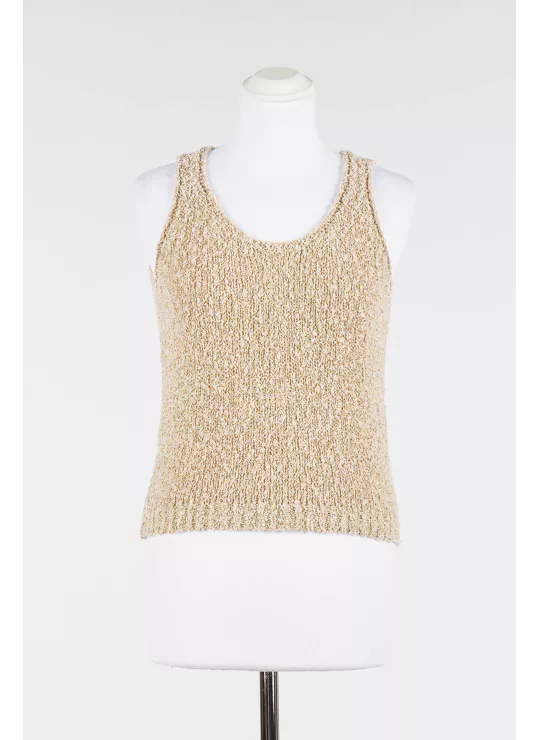 ΠΛΕΚΤΟ ΤΟΠ ΜΕ ΛΟΥΡΕΞ TWINSET