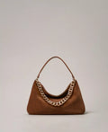 LILIANE' MEDIUM SUEDE ΤΣΑΝΤΑ (BROWN) TWINSET