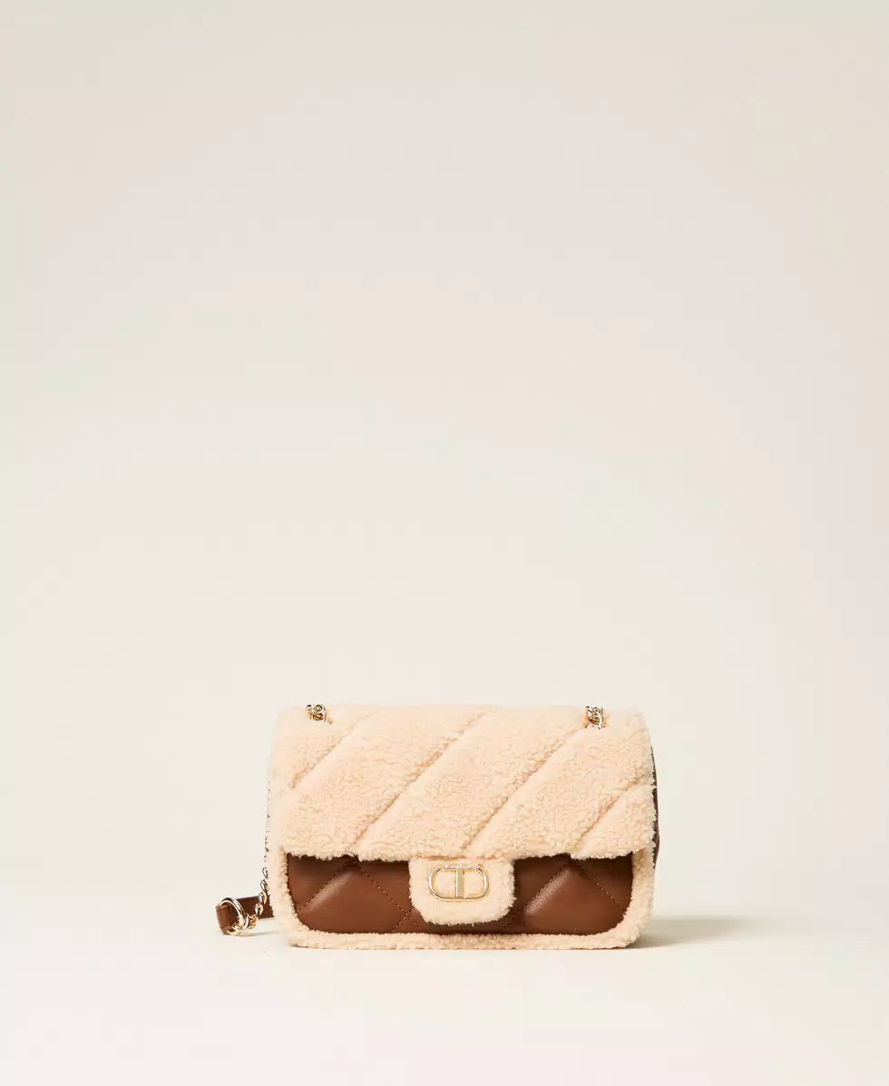 ΚΑΠΙΤΟΝΕ ΤΣΑΝΤΑ ΩΜΟΥ ΜΕ ΤΕΧΝΗΤΗ ΓΟΥΝΑ TWINSET MILANO