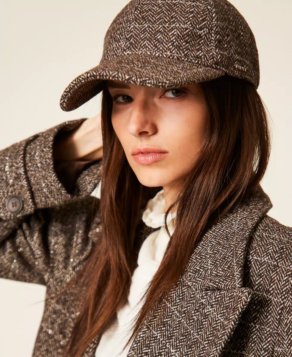 ΚΑΡΟ CAP ΜΕ LUREX TWINSET MILANO