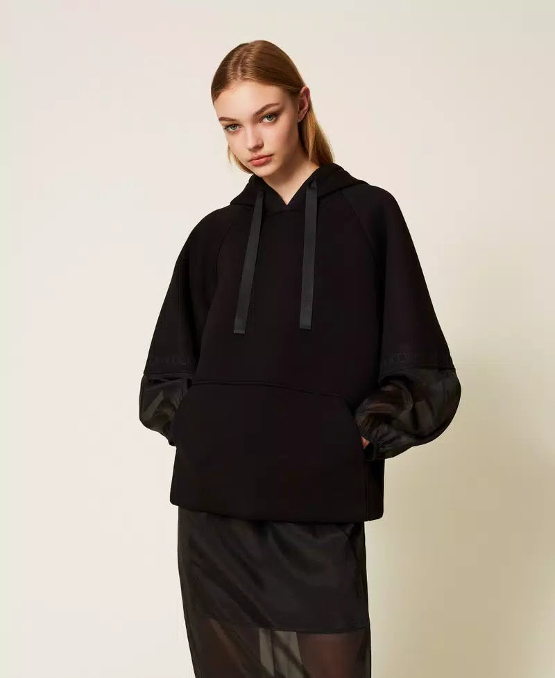 ΦΟΥΤΕΡ ΜΠΛΟΥΖΑ ΑΠΟ ΥΦΑΣΜΑ SCUBA ΚΑΙ ΟΡΓΑΝΤΣΑ TWINSET