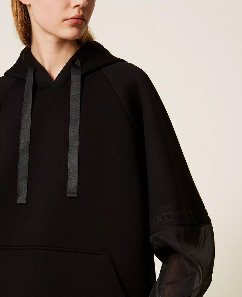 ΦΟΥΤΕΡ ΜΠΛΟΥΖΑ ΑΠΟ ΥΦΑΣΜΑ SCUBA ΚΑΙ ΟΡΓΑΝΤΣΑ TWINSET