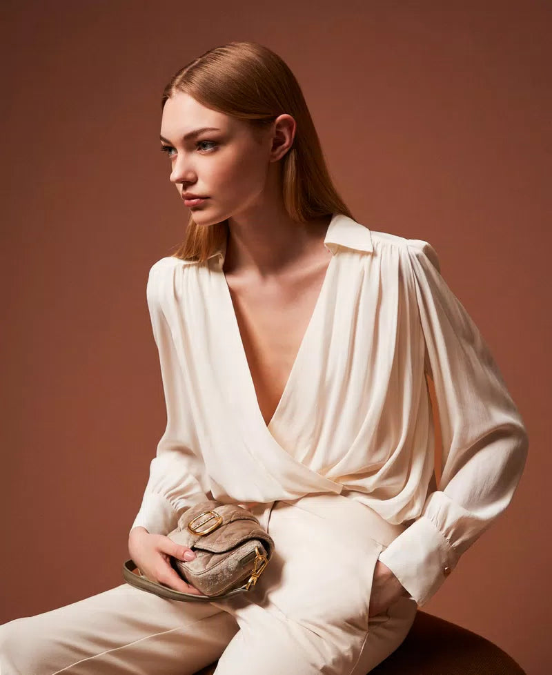 ΟΛΟΣΩΜΟ ΚΟΡΜΑΚΙ ΜΕ ΒΟΛΑΝ TWINSET MILANO