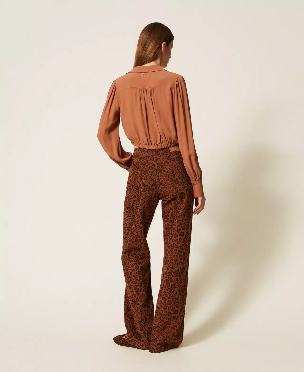 BULL ΠΑΝΤΕΛΟΝΙ ANIMAL PRINT TWINSET