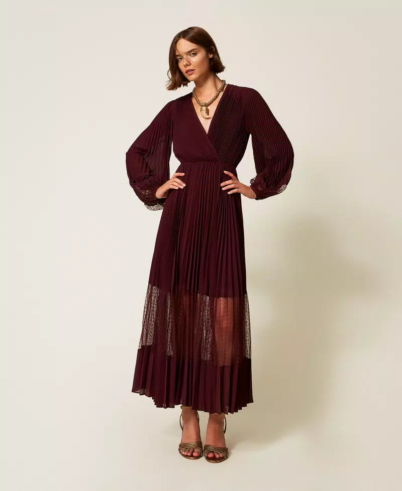 ΦΟΡΕΜΑ ΑΠΟ ΜΟΥΣΕΛΙΝΑ ΜΕ ΠΟΥΑ ΔΑΝΤΕΛΑ TWINSET