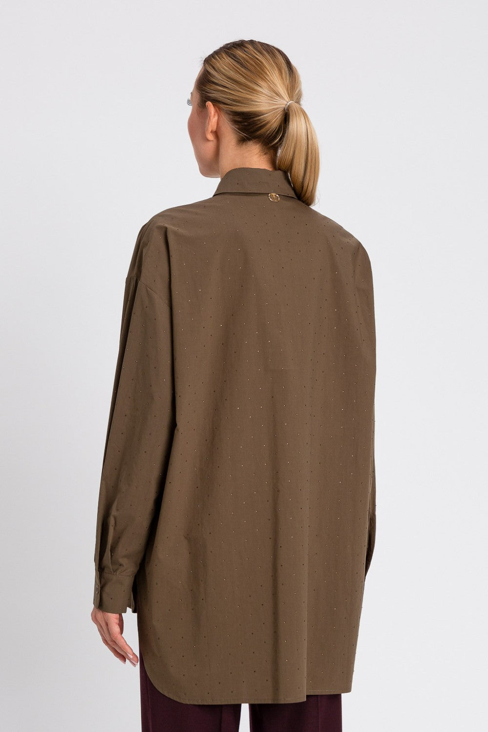 ΠΟΥΚΑΜΙΣΟ ΜΕ ΣΤΡΑΣ TWINSET MILANO