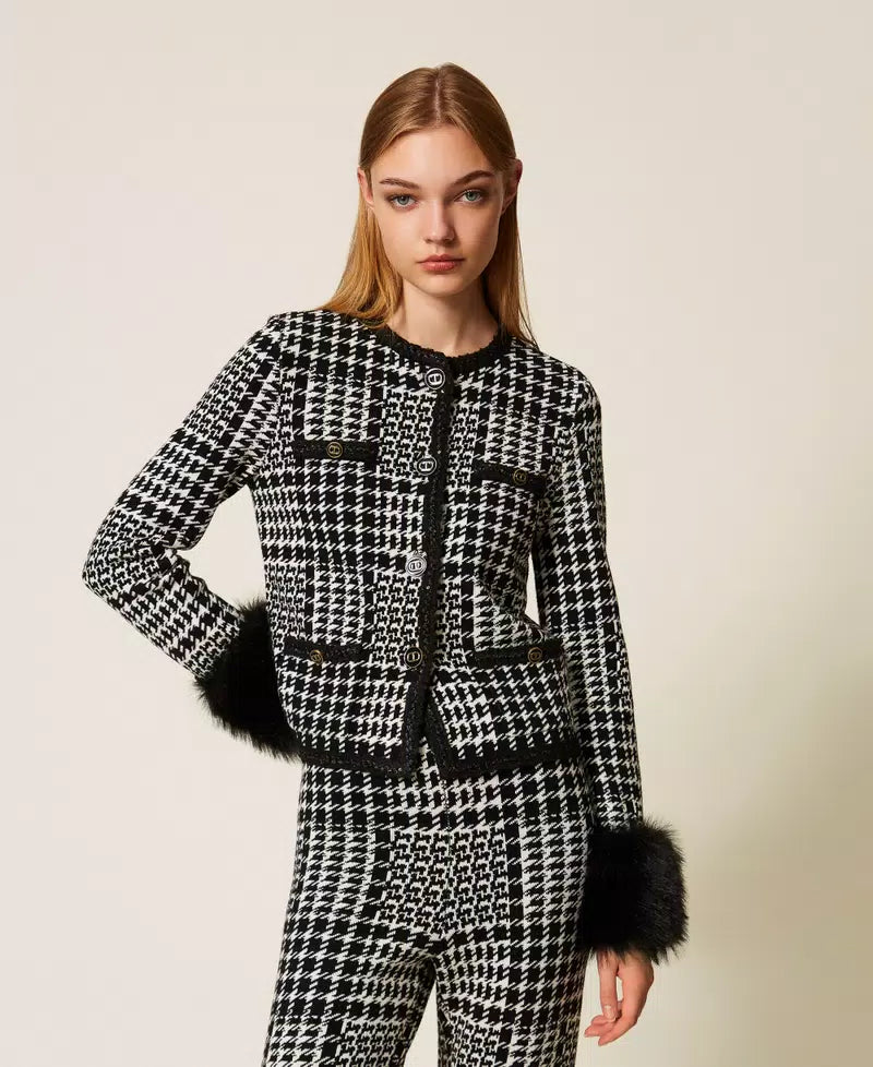 ΚΑΡΟ ΠΛΕΚΤΟ ΣΑΚΑΚΙ ΜΕ ΓΟΥΝΑ TWINSET MILANO