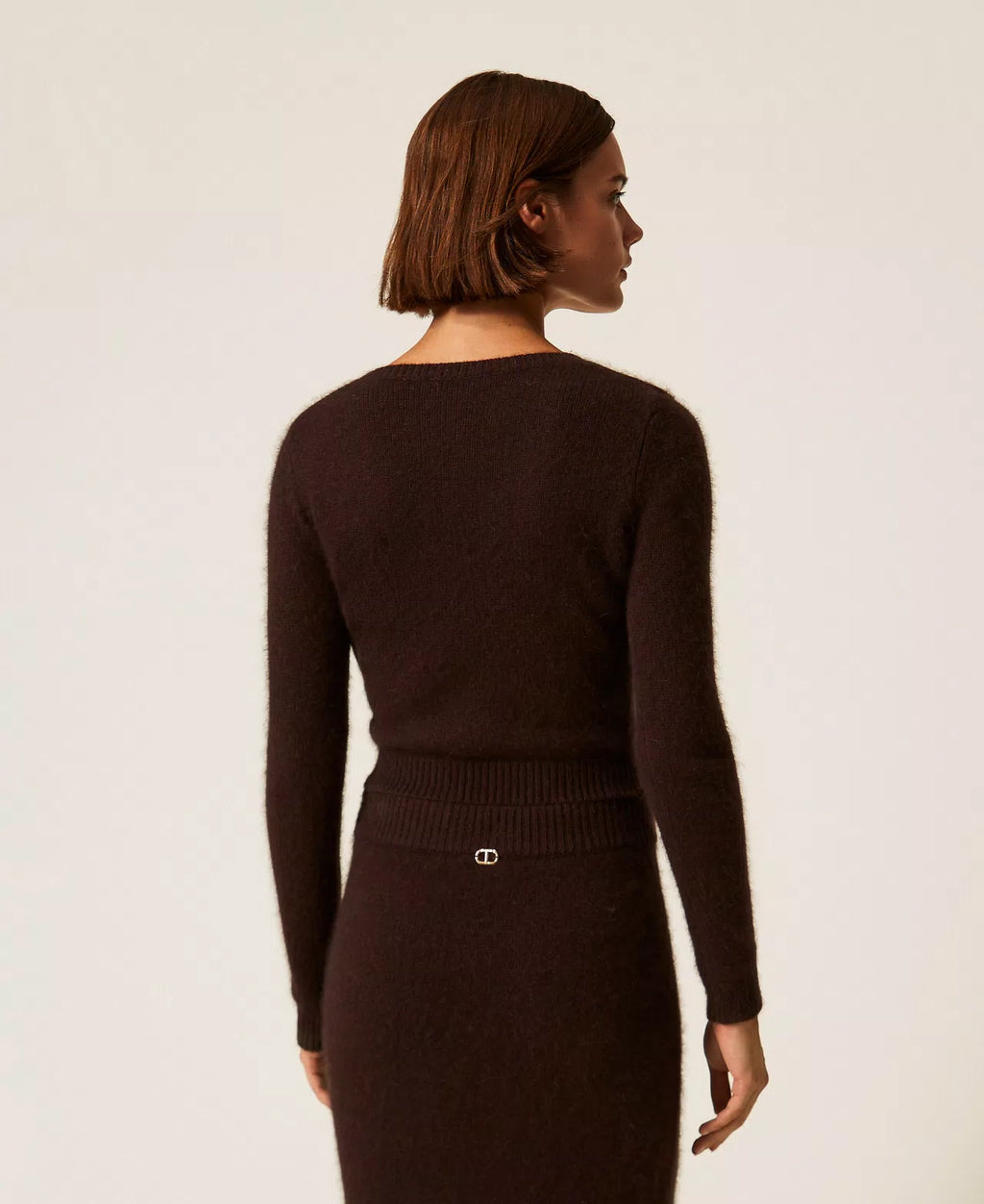 ΠΟΥΛΟΒΕΡ ΑΠΟ ΑΝΓΚΟΡΑ ΜΕ ΚΑΡΦΙΤΣΑ TWINSET MILANO