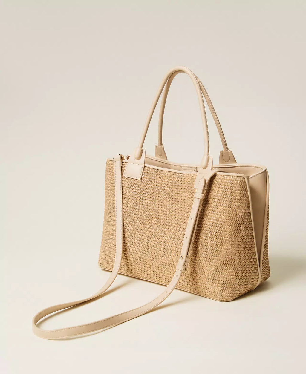 ΨΑΘΙΝΗ ΤΣΑΝΤΑ SHOPPER TWINSET