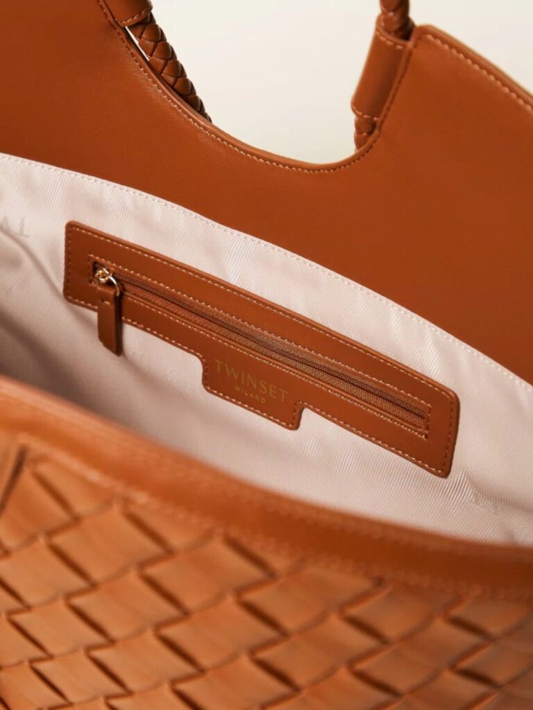 ΧΕΙΡΟΠΟΙΗΤΗ ΤΣΑΝΤΑ SHOPPER TWINSET