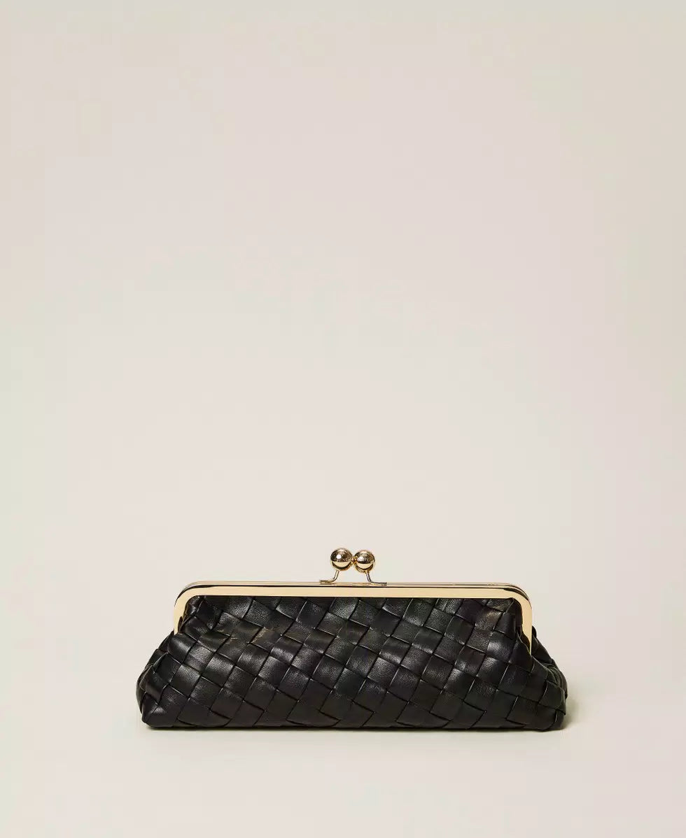 ΧΕΙΡΟΠΟΙΗΤΗ ΤΣΑΝΤΑ CLUTCH (BLACK) TWINSET