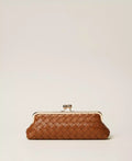 ΧΕΙΡΟΠΟΙΗΤΗ ΤΣΑΝΤΑ CLUTCH (CUOIO) TWINSET