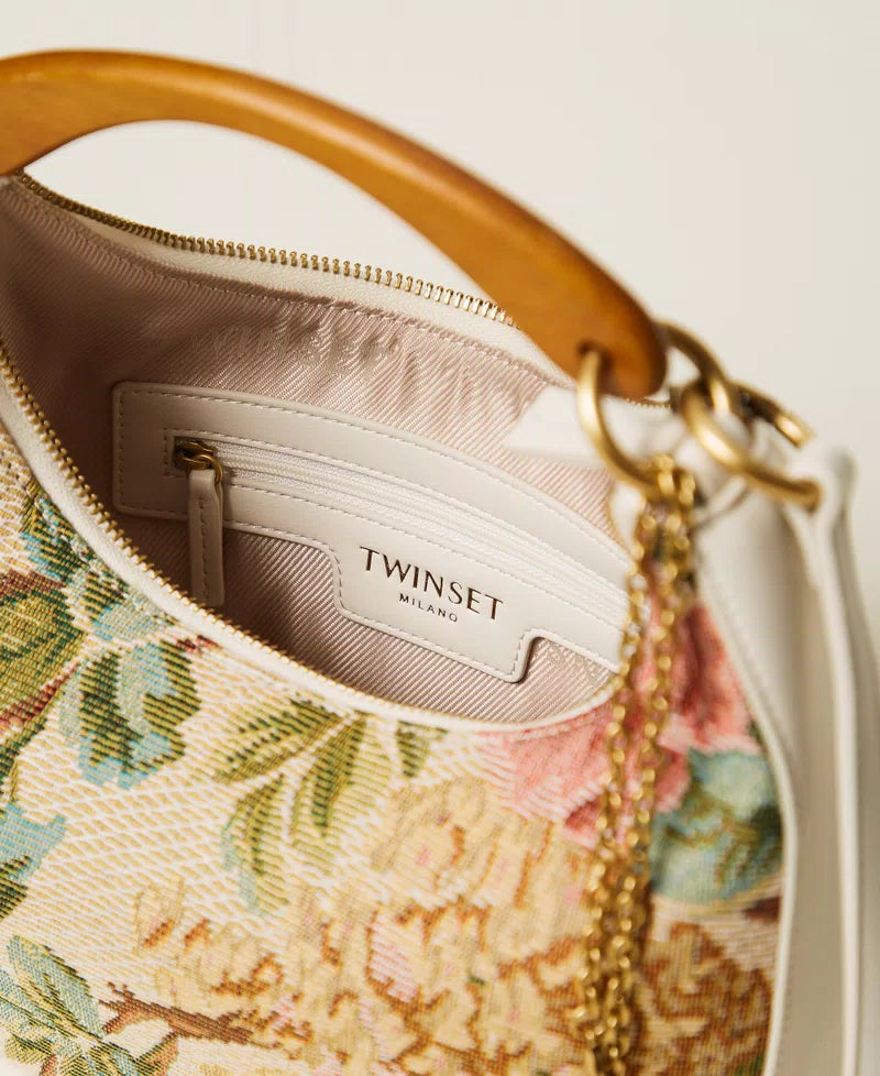 ΖΑΚΑΡ ΤΣΑΝΤΑ 'CROISSANT' ΜΕ CHARMS TWINSET