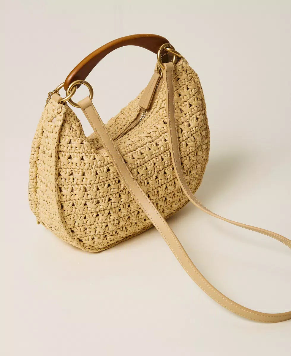 ΨΑΘΙΝΗ ΤΣΑΝΤΑ 'CROISSANT' TWINSET