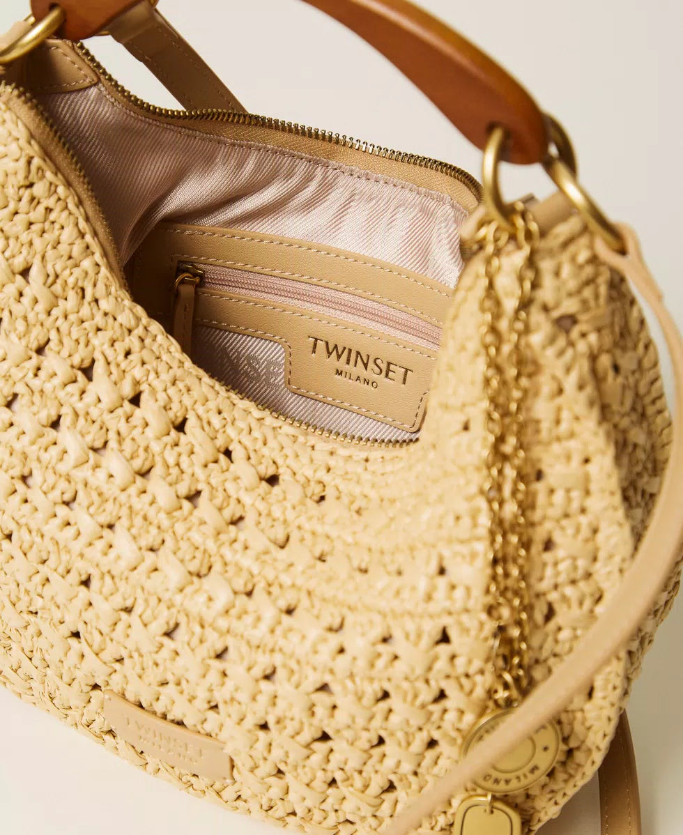 ΨΑΘΙΝΗ ΤΣΑΝΤΑ 'CROISSANT' TWINSET