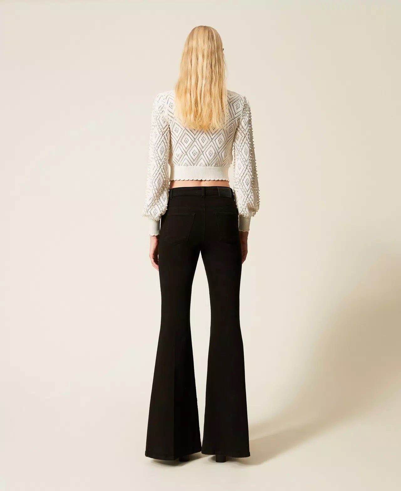 ΤΖΙΝ ΠΑΝΤΕΛΟΝΙ  FLARED TWINSET