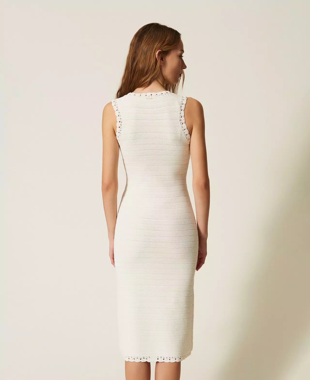 ΜΙΝΤΙ ΠΛΕΚΤΟ ΦΟΡΕΜΑ ΜΕ ΚΡΟΣΕ TWINSET