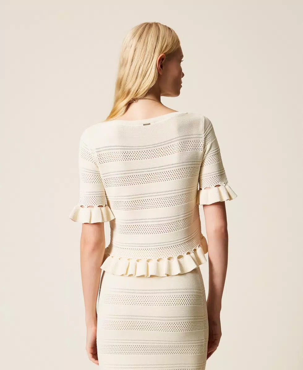 ΠΛΕΚΤΗ ΜΠΛΟΥΖΑ TWINSET